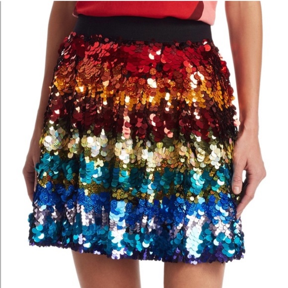 Alice + Olivia Dresses & Skirts - Alice and Olivia X Beatles Blaise Sequin Skirt